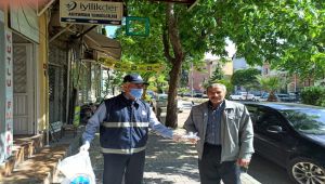 Adıyaman Belediyesi, maske ihtiyacını karşılamaya devam ediyor