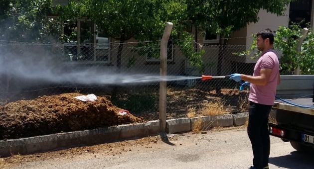 Adıyaman Belediyesi’nden Haşere İle Mücadele Devam Ediyor