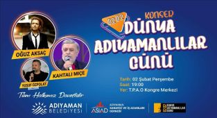 Adıyaman Belediyesi’nden kültür etkinliği