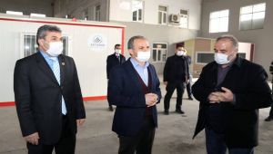 Adıyaman Belediyesi’nden muhtarlara konteyner