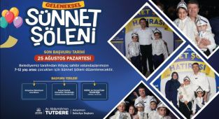 Adıyaman Belediyesi’nin 2. Geleneksel Sünnet Şöleni İçin Başvurular Başladı