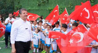Adıyaman Belediyesi Yaz Spor Okulları, Futbol Branşı coşkuyla açıldı
