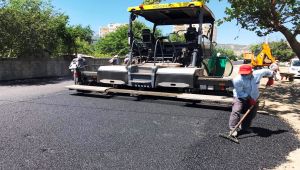 Adıyaman Belediyesi Yeni Mahalle'de asfalt çalışması yaptı