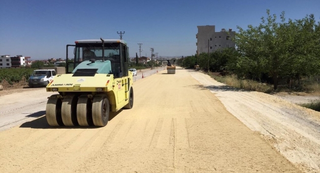 Adıyaman Belediyesinden Asfaltlama Çalışması
