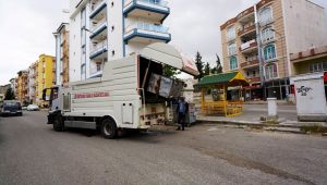 Adıyaman Belediyesinden çöp konteynerlerine temizlik hizmeti
