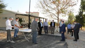 Adıyaman Belediyesinden oturma bankı dağıtıldı