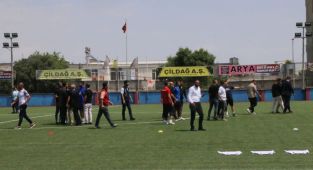 Adıyaman Belediyespor ile Gergerspor mücadelesi öncesi saha karıştı - Videolu Haber