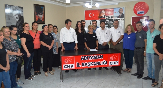 Adıyaman CHP Teşkilatından Çocuk Cinayetine Tepki - Videolu Haber