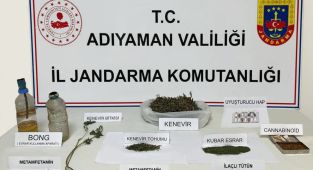 Adıyaman'da 1 ayda uyuşturucuya 69 gözaltı