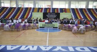 Adıyaman’da 111 spor kulübüne spor malzemesi dağıtıldı