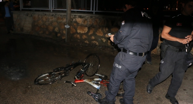 Adıyaman'da 2 Bisiklet Kundaklandı