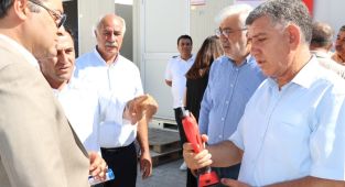 Adıyaman'da 46 çiftçiye budama makası desteği