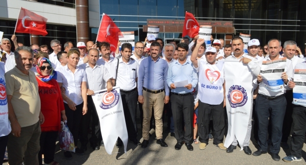Adıyaman'da 4D'li İşçiler, Mali ve Özlük Haklarını İstedi - Videolu Haber