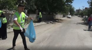 Adıyaman’da 5 Haziran Dünya Çevre Günü kapsamında çevre temizliği yapıldı - Videolu Haber