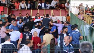 Adıyaman’da Amatör Maçta Kavga