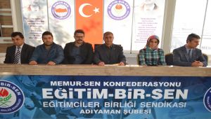 Adıyaman'da Birlik Haber-Sen, Vergi Düzenlemesine Tepki Gösterdi - Videolu Haber