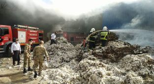 Adıyaman’da çırçır fabrikasında yangın - Videolu Haber