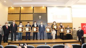 Adıyaman'da Devlet Övünç Madalyası ve Beratı Tevcih Töreni