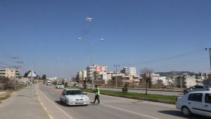 Adıyaman’da Drone İle Trafik Denetimi