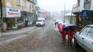 Adıyaman'da Eğitime Kar Engeli