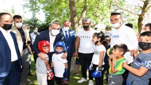 Adıyaman’da el emeği göz nuru ürünler sergilendi