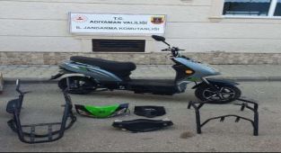 Adıyaman’da elektrikli bisikleti çalan suç makinesi tutuklandı