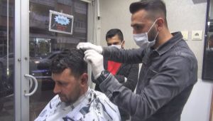 Adıyaman'da Erkek Kuaförlerinde Virüse Karşı Maskeli Tedbir - Videolu Haber