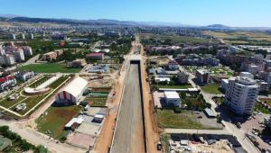 Adıyaman'da farklı seviyeli köprülü kavşak çalışmalarında sona yaklaşıldı
