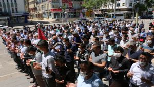 Adıyaman'da Filistin'li şehitler için gıyabi cenaze namazı kılındı - Videolu Haber