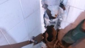 Adıyaman'da gider borusuna sıkışan yavru kedi kurtarıldı - Videolu Haber