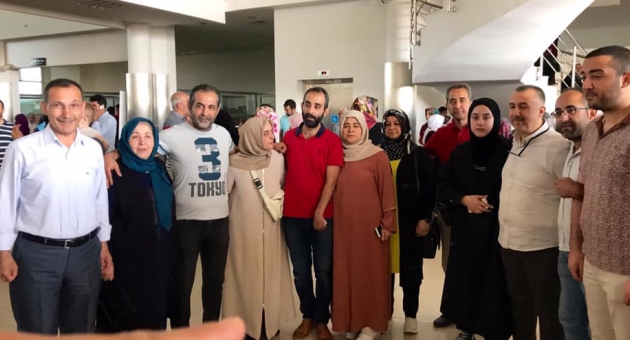 Adıyaman'da Hacı Adayları Dualarla Uğurlandı