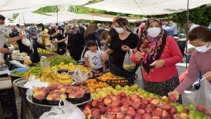 Adıyaman’da halk pazarı koronavirüs tedbirlerine uyarak açıldı - Videolu Haber