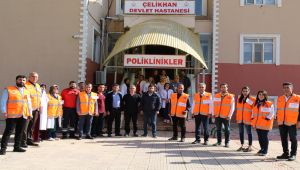 Adıyaman'da Hastane Afet Planı Tatbikatı