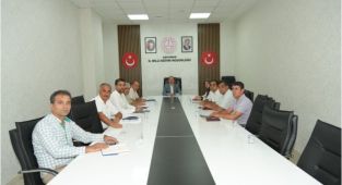 Adıyaman’da İl Milli Eğitim Müdürlüğü haftalık değerlendirme toplantısı yapıldı