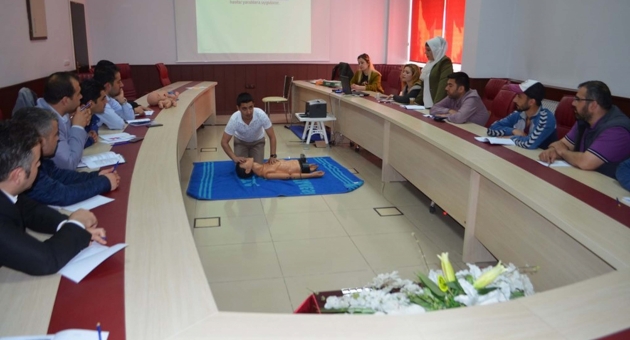 Adıyaman’da İlk Yardım Eğitimi Verildi