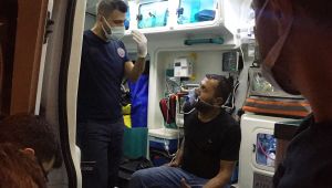 Adıyaman’da iş yerinde çıkan yangında 1 kişi dumandan etkilendi