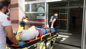 Adıyaman’da, iskeleden düşen işçi yaralandı - Videolu Haber