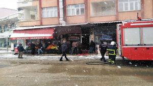 Adıyaman’da işyerinde yangın