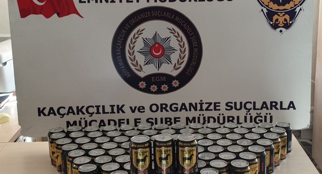 Adıyaman'da Kaçak İçki Operasyonu: 1 Gözaltı