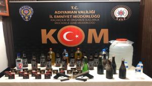 Adıyaman’da Kaçak İçki Operasyonu: 3 Gözaltı