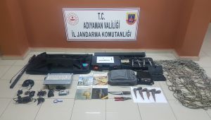 Adıyaman'da kaçak kazı operasyonu: 5 gözaltı