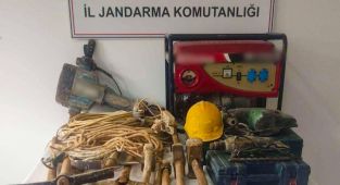 Adıyaman'da kaçak kazıya 3 gözaltı