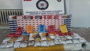 Adıyaman'da Kaçak Nargile Tütününe 1 Gözaltı