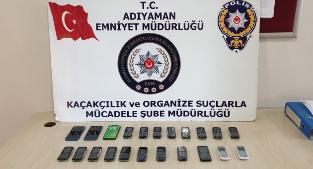 Adıyaman'da Kaçak Telefon Ele Geçirildi: 1 Gözaltı