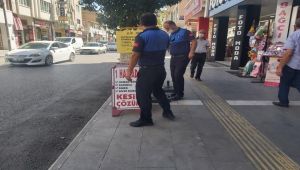 Adıyaman’da kaldırım işgaline geçit yok