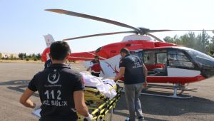 Adıyaman’da Karaciğer Hastası İçin Ambulans Helikopter Havalandı - Videolu Haber