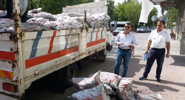 Adıyaman'da Kömür Dağıtımı Hız Kesmeden Devam Ediyor