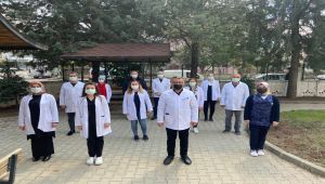 Adıyaman'da Kovid-19'dan hayatını kaybeden hekim ve sağlık çalışanları anıldı