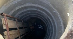 Adıyaman’da kuyuya düşen keçi itfaiye ekiplerince kurtarıldı