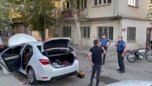 Adıyaman'da LPG'li otomobilde yaşanan gaz kaçağı korkuttu